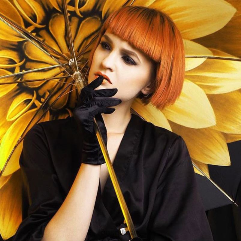 مظلة | 460 21273-6 g15 - مظلة الداليا الذهبية PASOTTI Z446V347